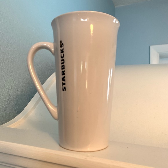 Starbucks Tall Coffee Mug with Black Logo - Picture 3 of 7